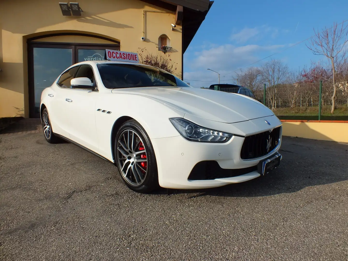 Maserati Ghibli V6 Diesel 250 CV OTTIME CONDIZIONI 63.000 KM Weiß - 1