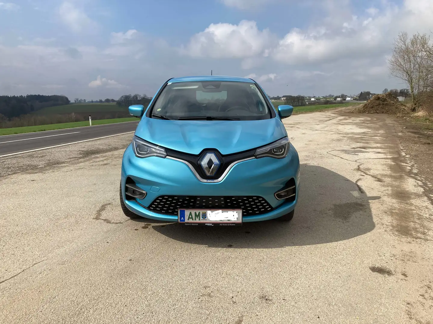 Renault ZOE Zoe Intens R135 Z.E.50 inkl. Batterie/Akku Blau - 2