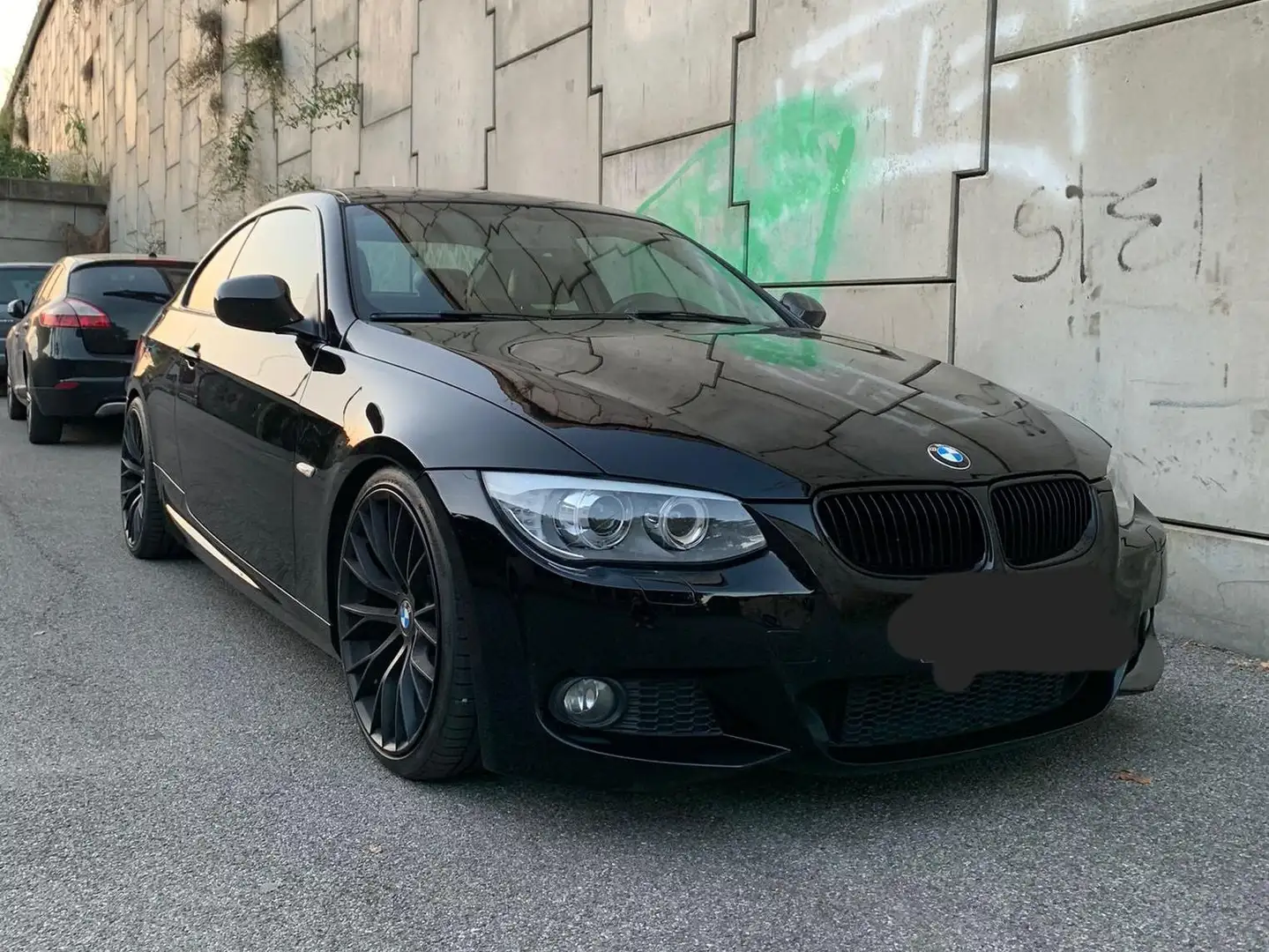 BMW 320 Serie 3 E92 Coupe 320d Coupe Msport 184cv Nero - 2