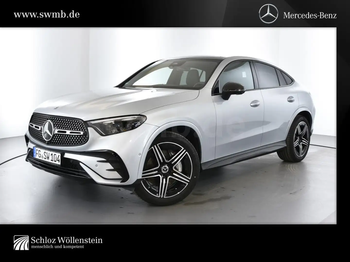 Mercedes-Benz GLC 300 4M Coupé 4,99%/AMG/Digital Light/AHK     /DISTRONI Zilver - 1