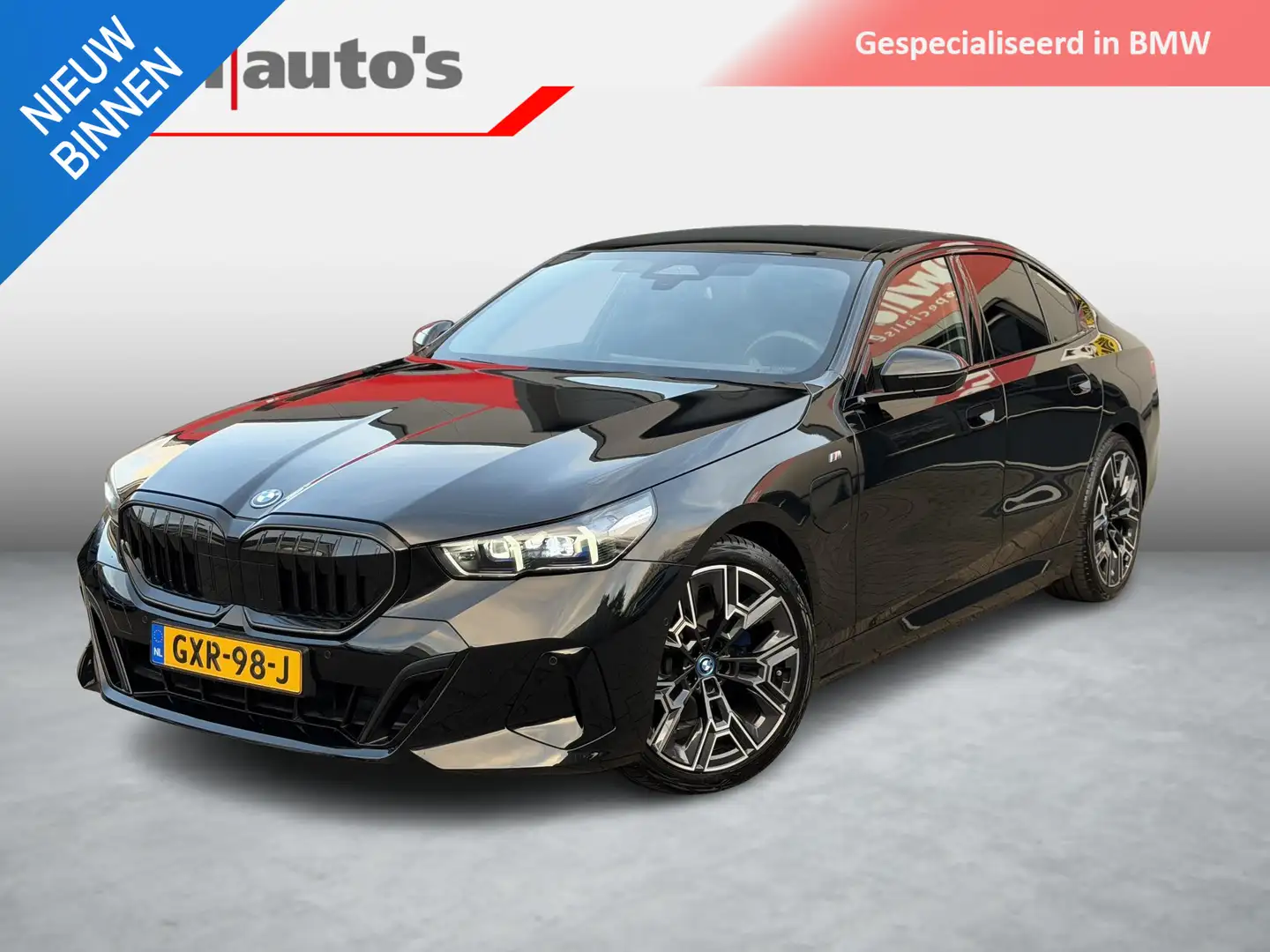 BMW 530 5-serie 530e M-Sport Origineel Nederlands Zwart - 1