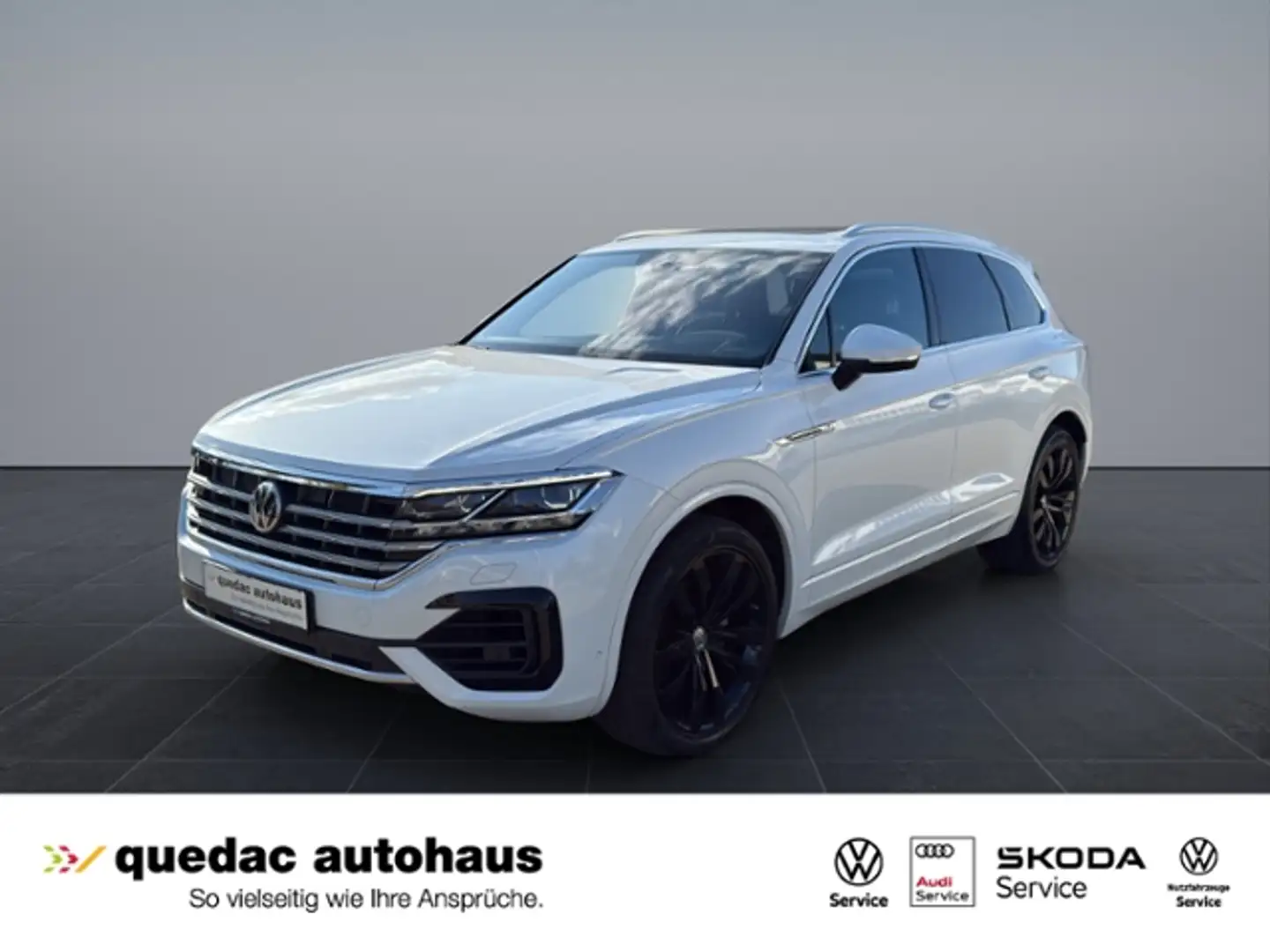 Volkswagen Touareg 3.0 V6 TDI R-Line (EURO 6d-TEMP) 4Motion Weiß - 1