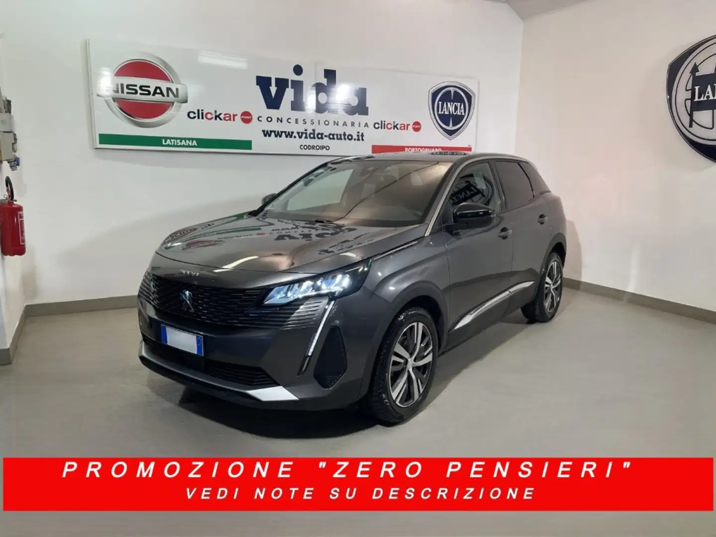 Peugeot 3008 BlueHDi 130 S&S EAT8 Allure Pack Grigio - 1