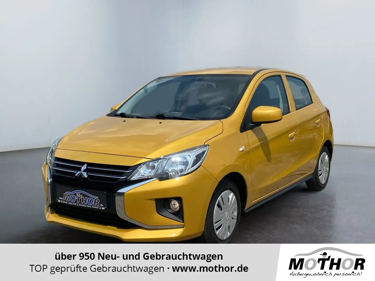 Mitsubishi Space Star Select 1,2 l MIVEC KLIMA DAB Gelb - 1