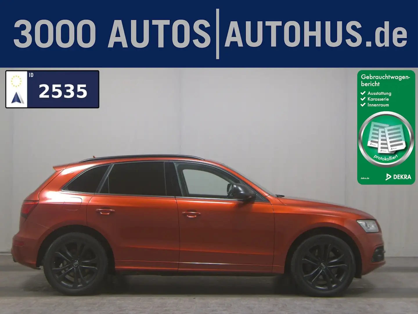 Audi SQ5 3.0 TDI Qu. Navi Xenon StHzg Pano B&O AHK Rot - 1