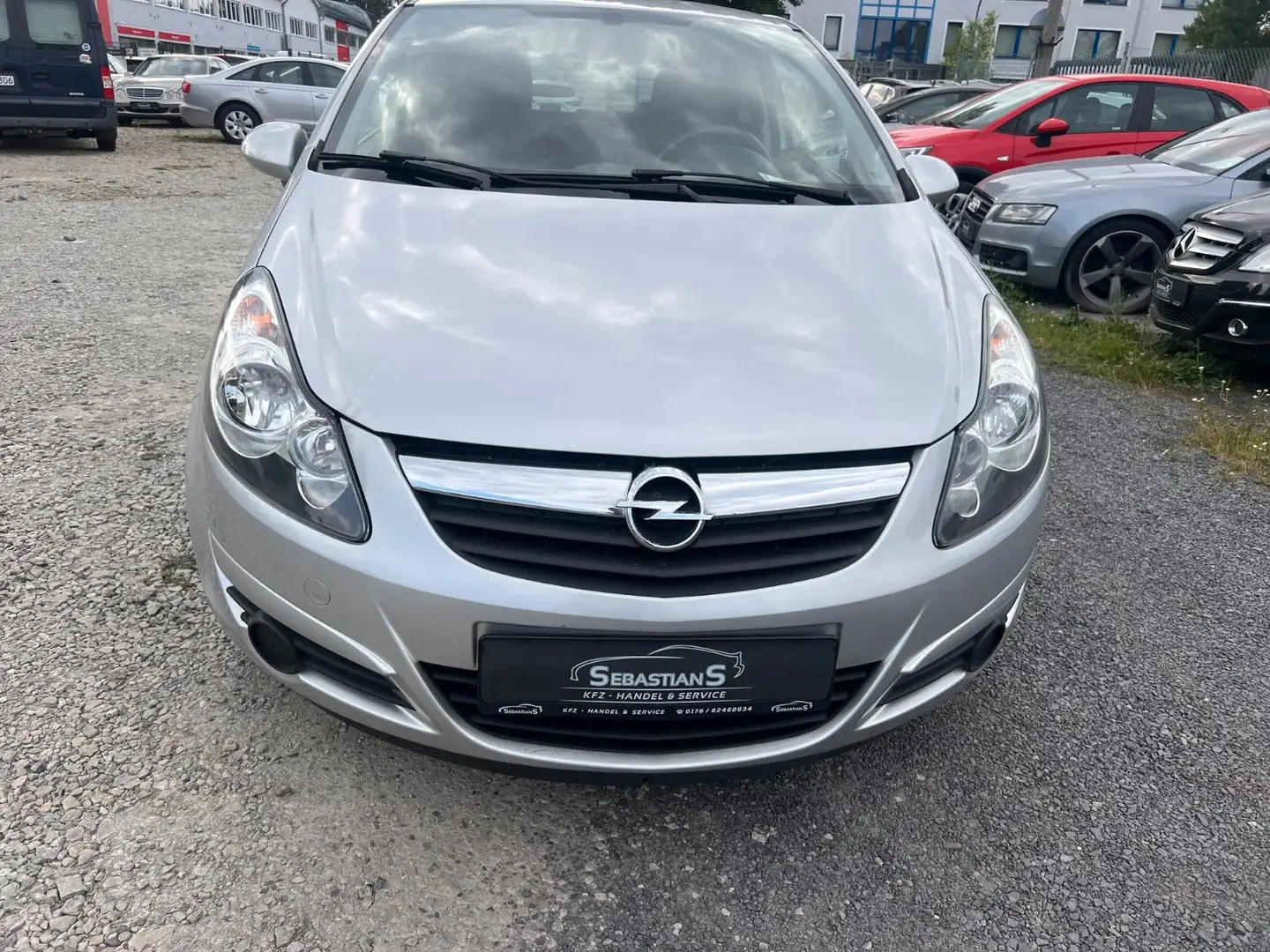 Opel Corsa 1.2 Tüv neu Klima Tempomat Sheft Срібний - 2