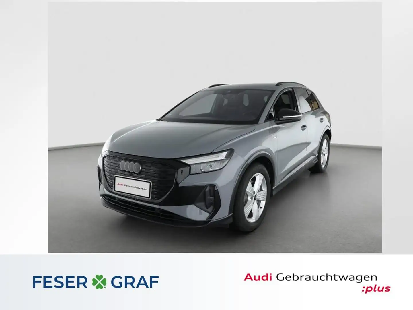 Audi Q4 e-tron 45 qu - S line - Kamera - ACC - Leder Grau - 1