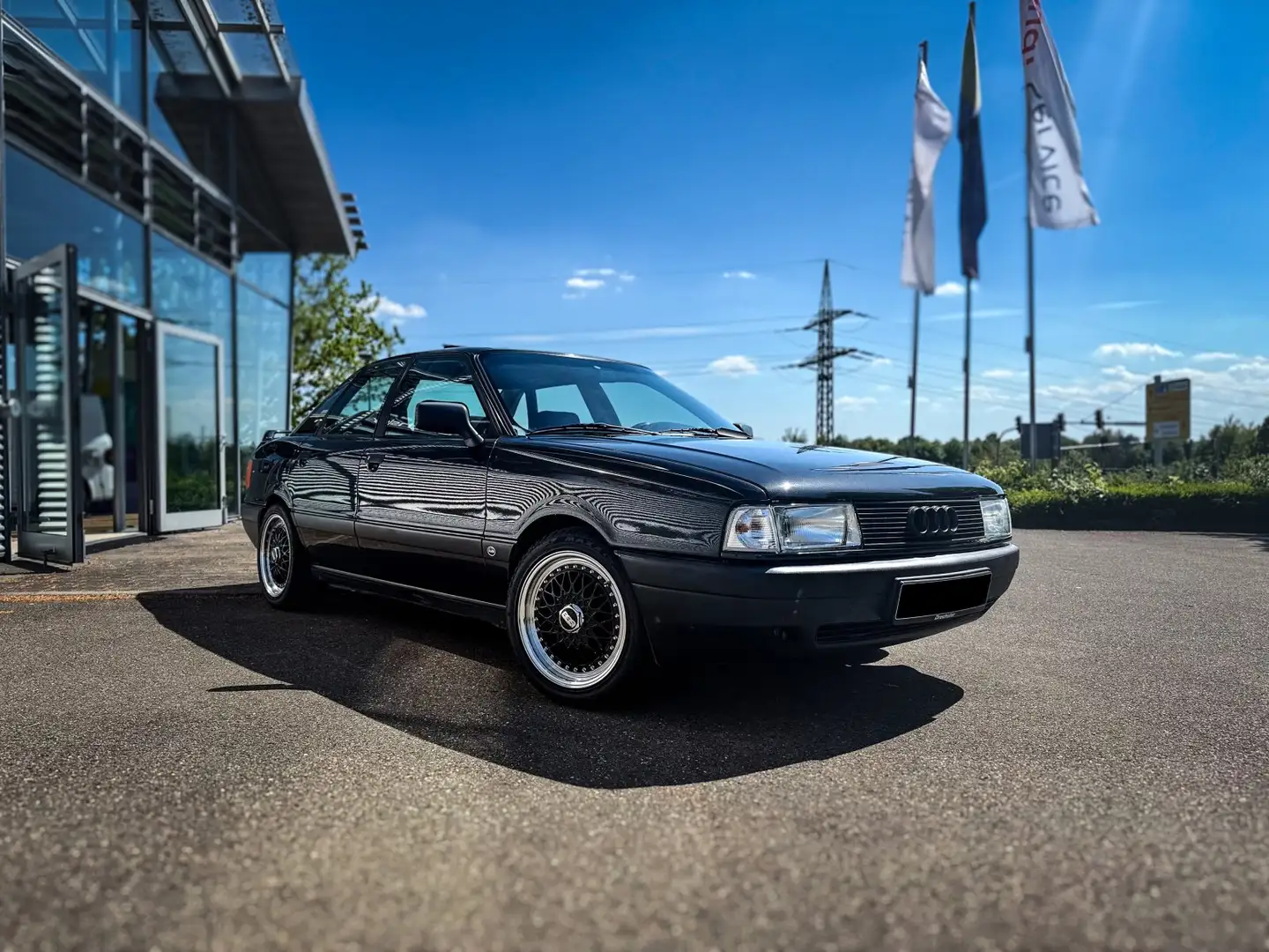 Audi 80 B3 Limo H-Kennzeichen 1.8 s Schwarz - 1