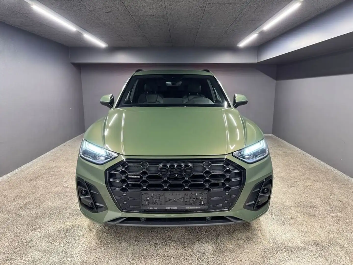 Audi Q5 40 TDI quattro S line Grün - 2