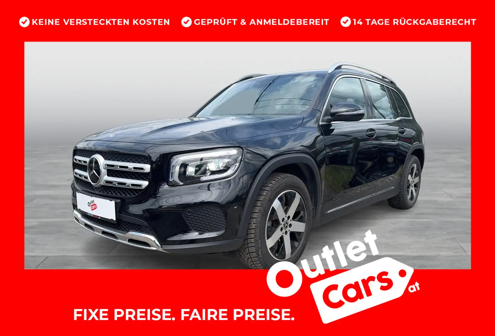 Mercedes-Benz GLB 180 180 d Aut. Schwarz - 1