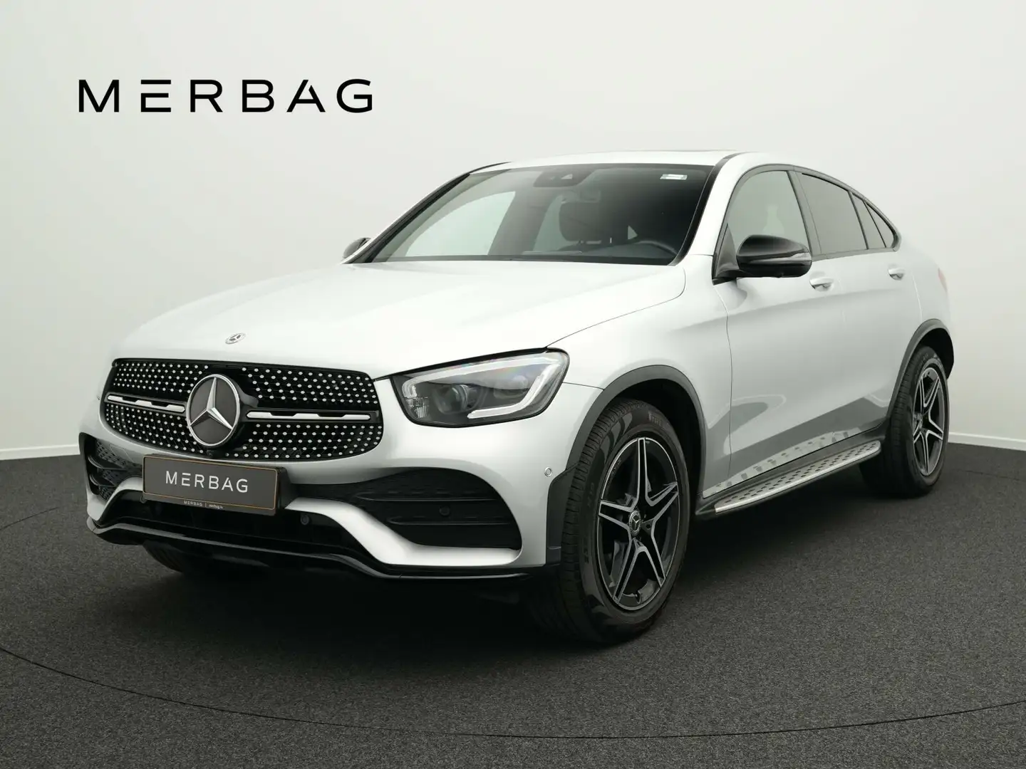 Mercedes-Benz GLC 220 GLC 220 d 4MATIC Coupé AMG Line Navi/SHD/Styling Argent - 1