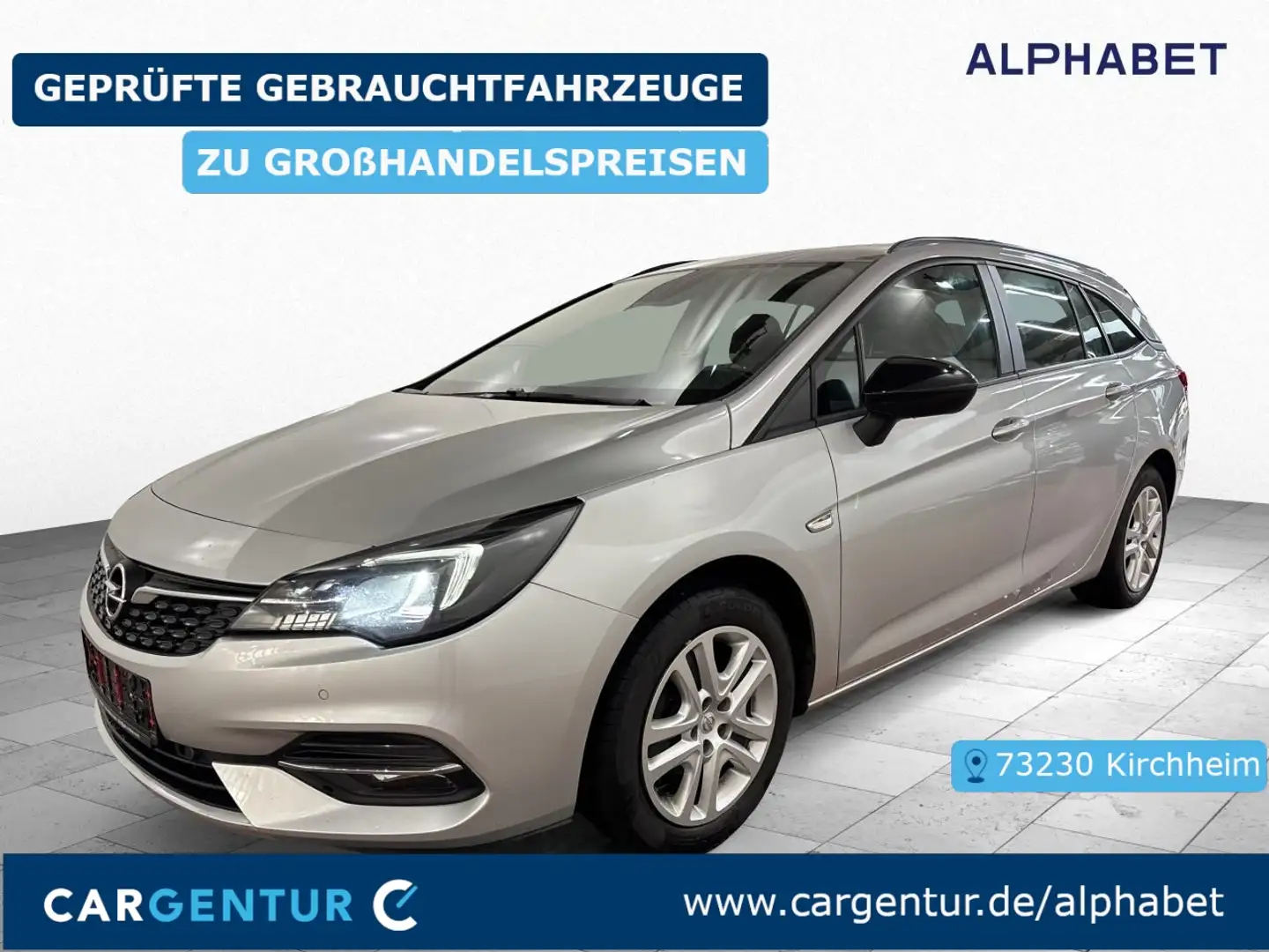 Opel Astra K 1.5 D Business Edition LED Zilver - 1