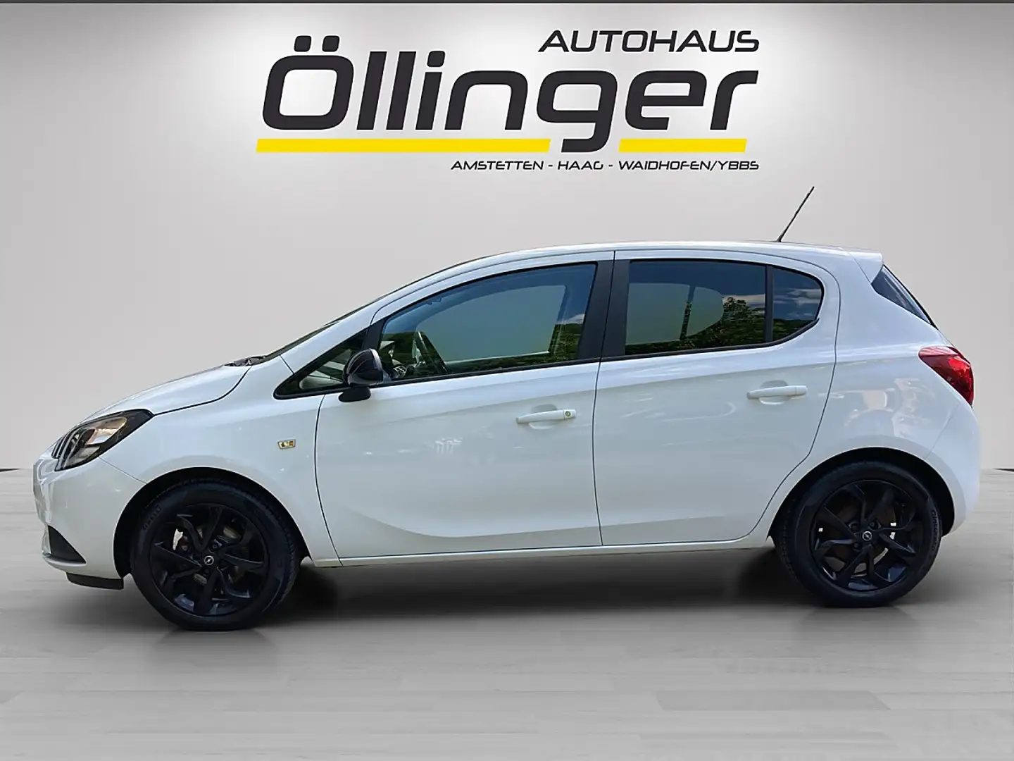 Opel Corsa 1,4 Black & White Weiß - 2