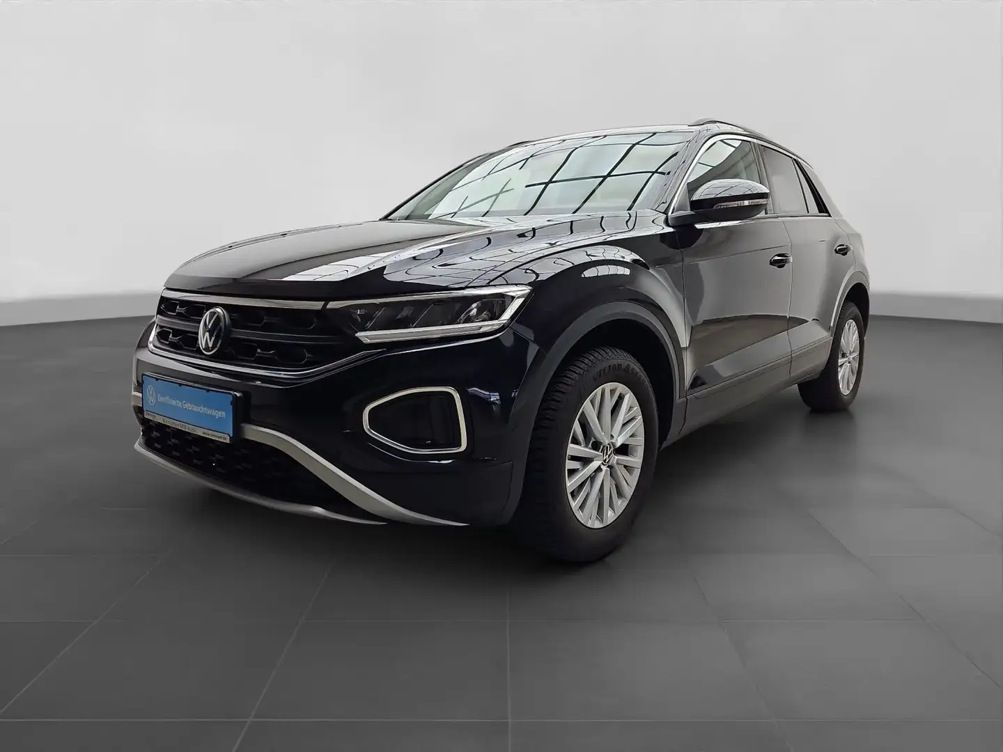 Volkswagen T-Roc 1.0 TSI LIFE NAVI DAB WINTERPKT PRIVACY Zwart - 2