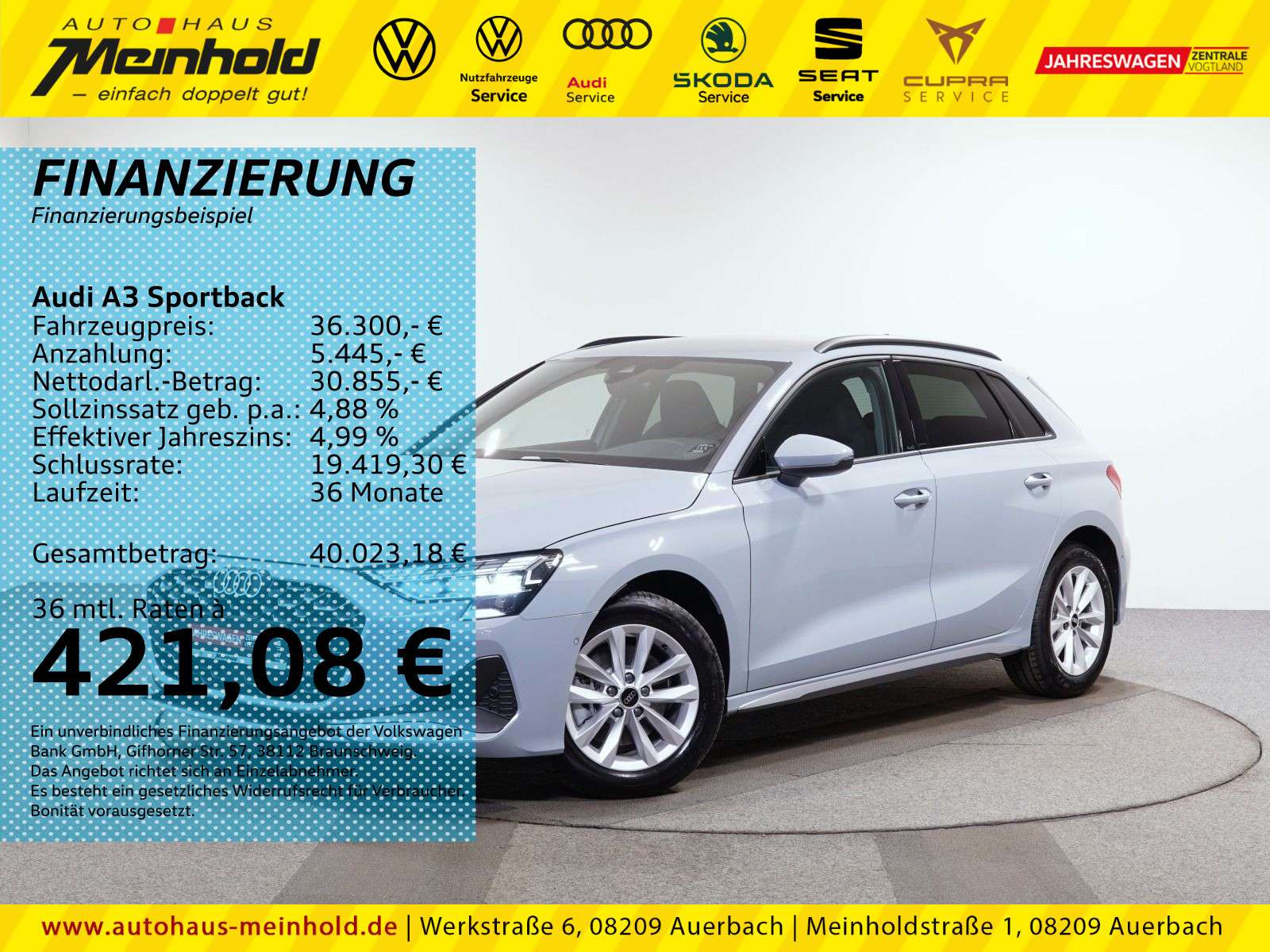Second hand Audi A3 2.0