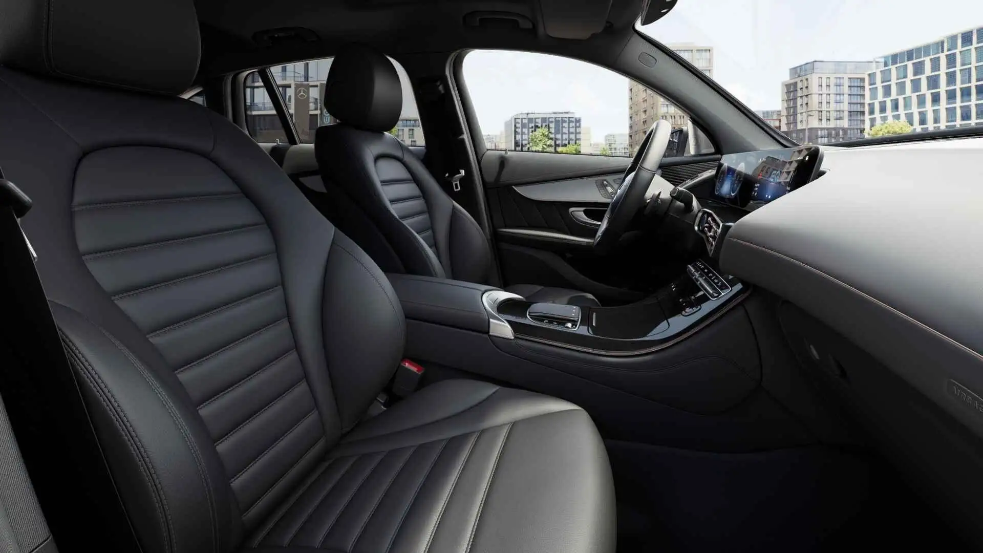 Mercedes-Benz EQC 400 4MATIC AMG Line | Panoramisch Dak | Head-Up Displa Zilver - 2