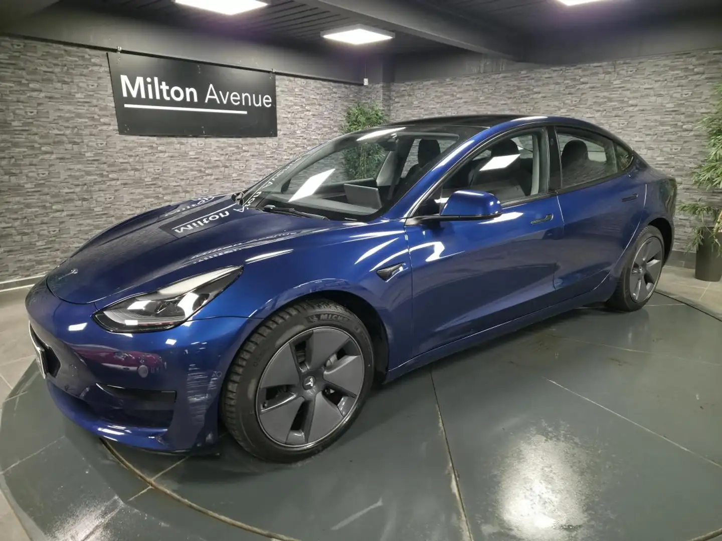 Tesla Model 3 Model 3 RWD  Autonomie Standard Plus Bleu - 1