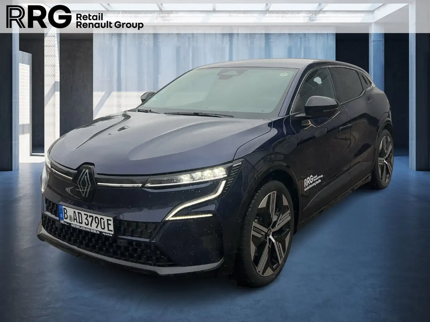 Renault Megane E-Tech 100% ele Iconic 220 Comfort Range BT Blau - 1