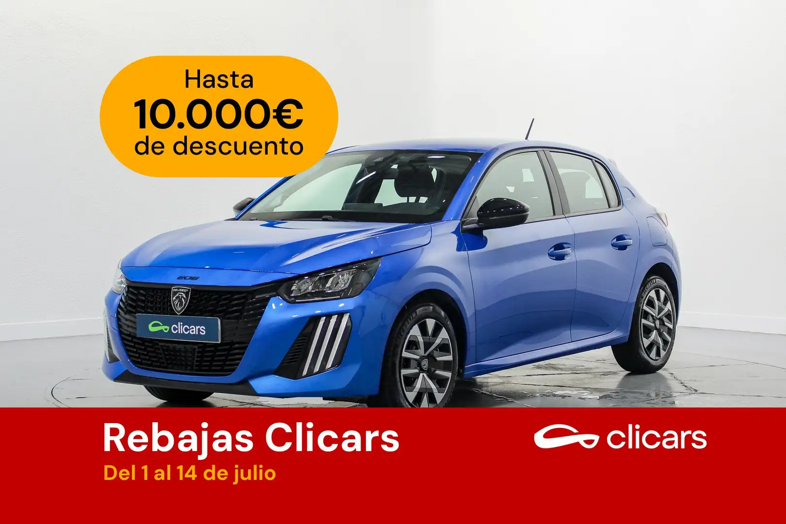 Peugeot 208 1.2 Puretech S&S Active 100 Azul - 1