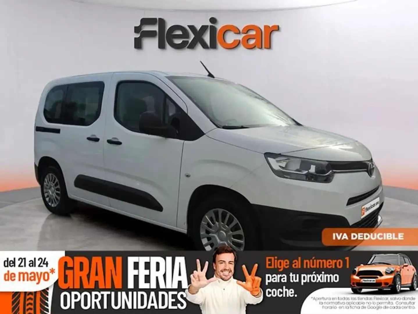 Toyota Proace City / 2020 / 4P / combi / 1.5 D 75kW (100CV) GX L1 (AC Blanco - 1