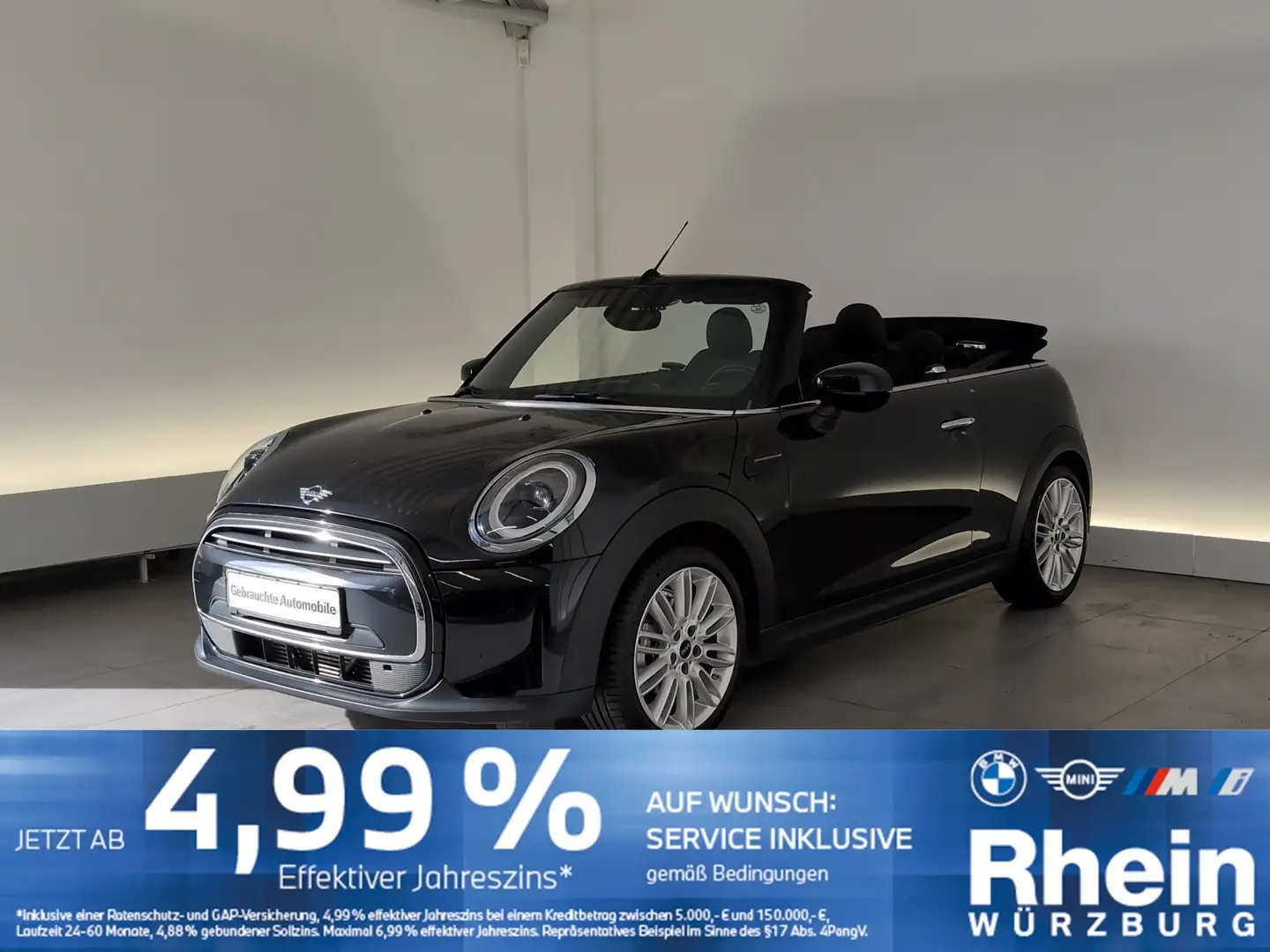 MINI Cooper Cabrio PDC/DAB/Ambiente PDC/DAB/Ambiente Schwarz - 1