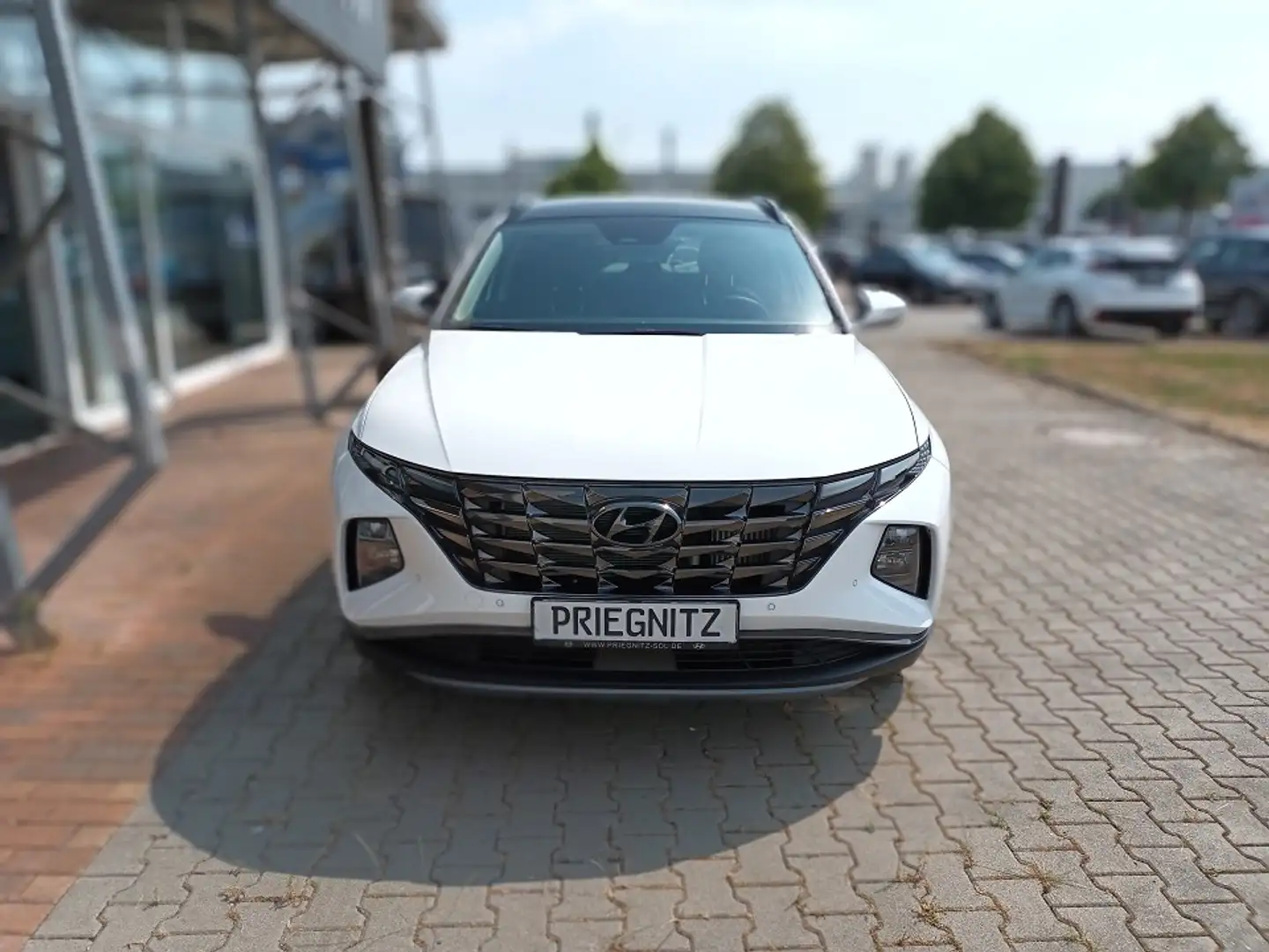 Hyundai TUCSON 1.6 (+48V) 7-DCT 4WD Prime Weiß - 2