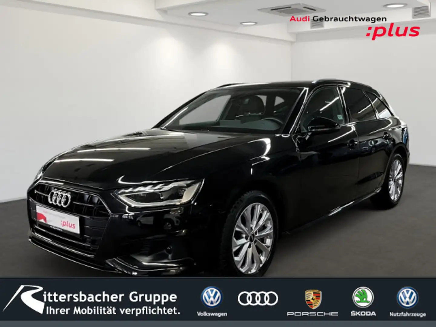 Audi A4 40 TDI advanced Schwarz - 1