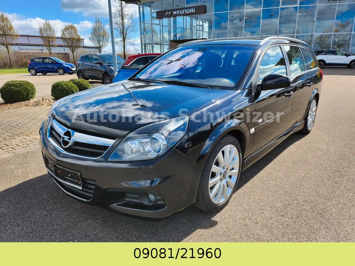 Opel Vectra C Caravan OPC-Line Noir - 1