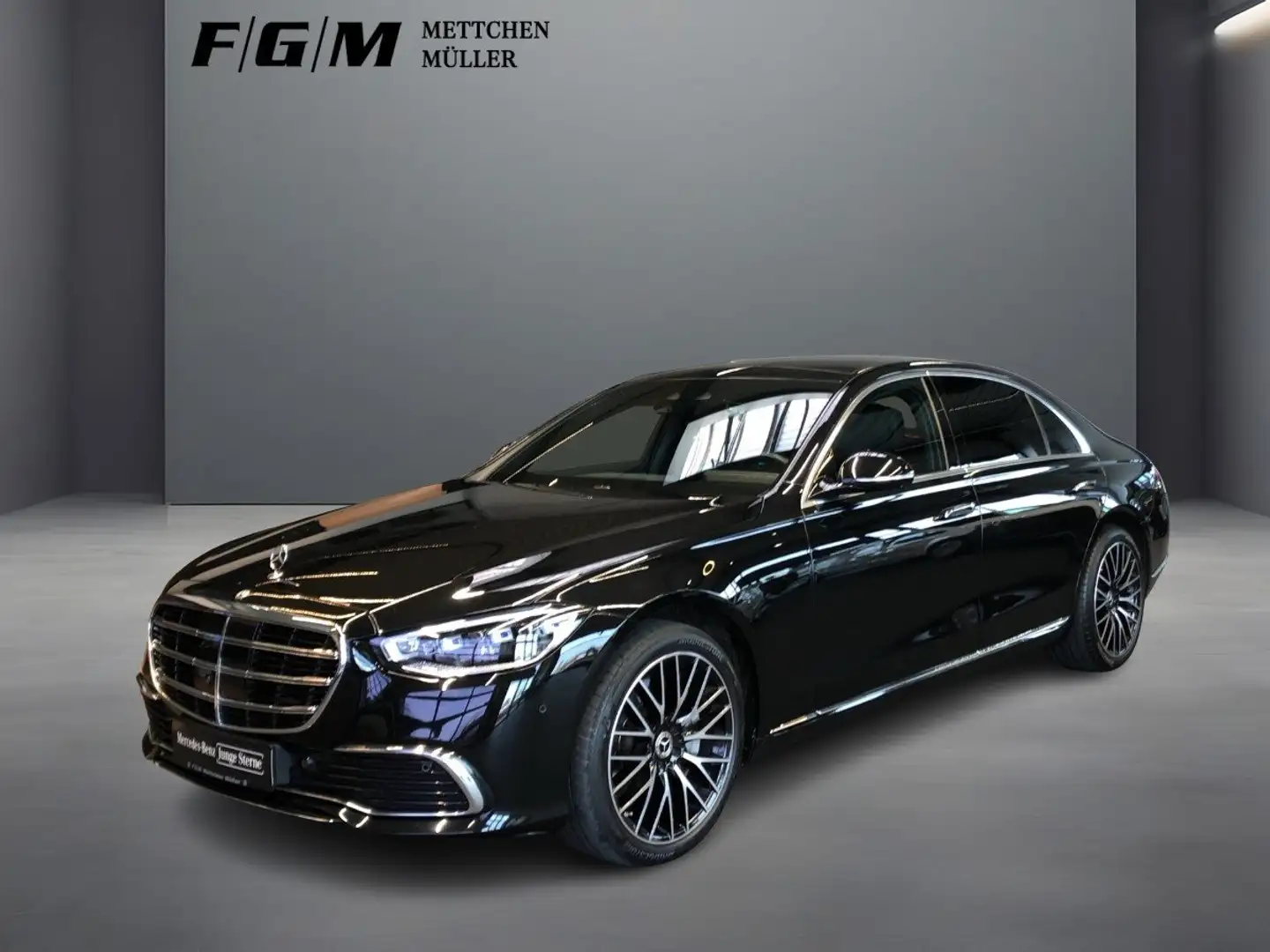 Mercedes-Benz S 400 d 4Matic L Burm|DigiLight|HUD|KeyGo|S-Dach Schwarz - 2
