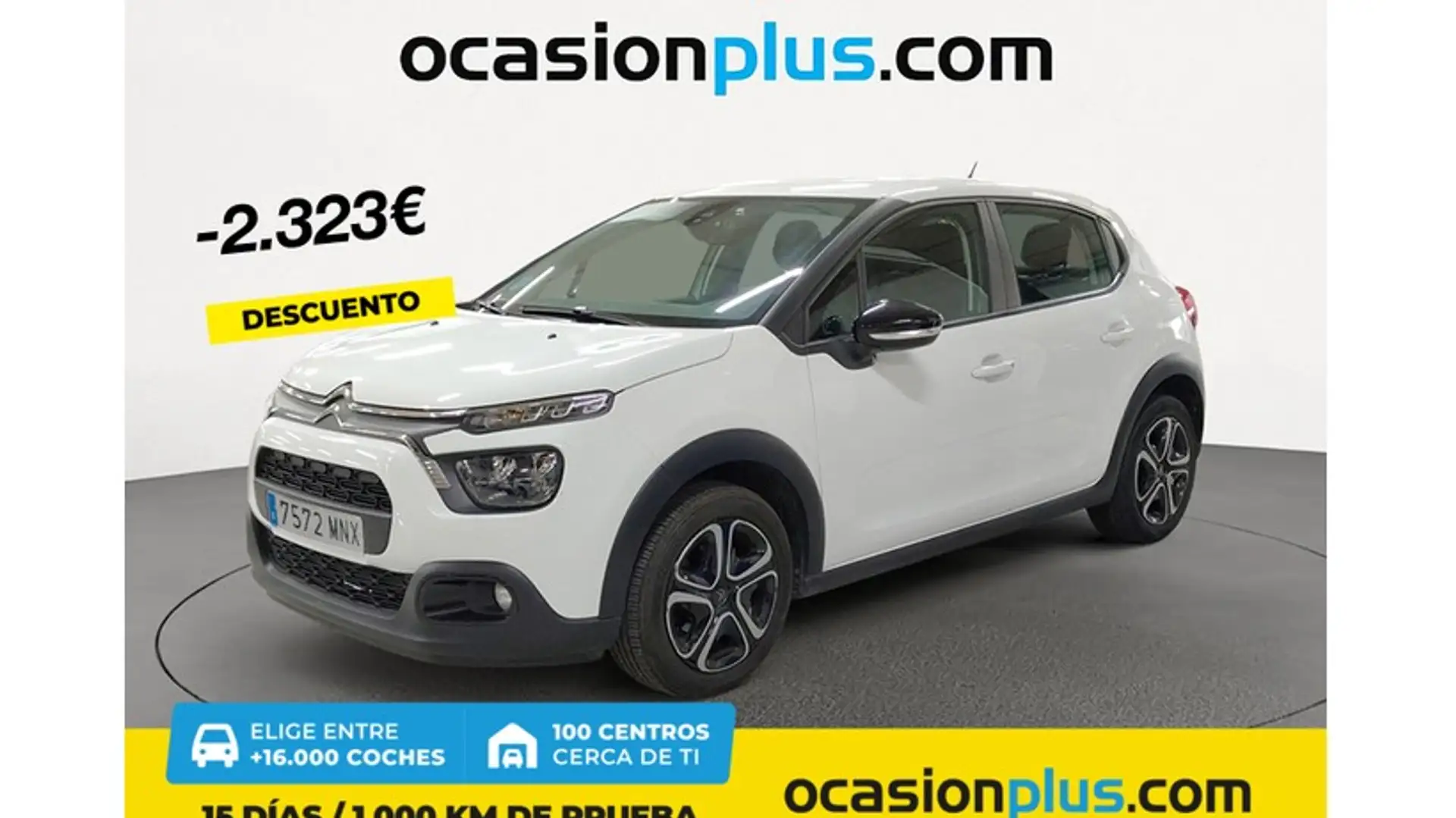 Citroen C3 1.5BlueHDi S&S Plus 100 Blanc - 1