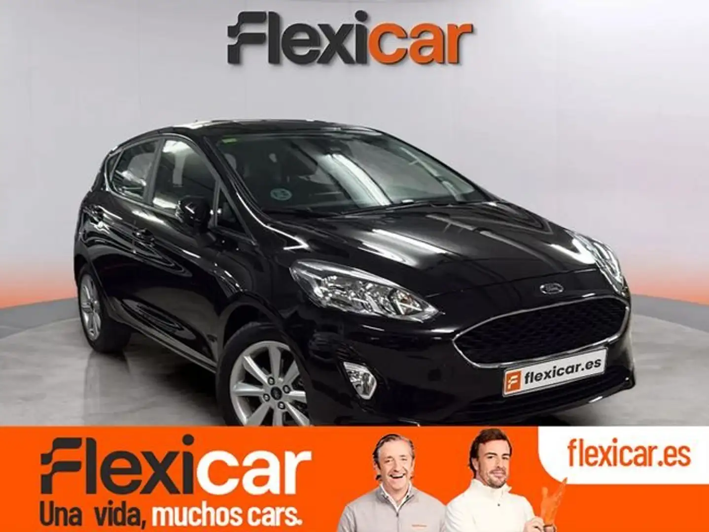 Ford Fiesta 1.1 Ti-VCT Trend Negro - 1