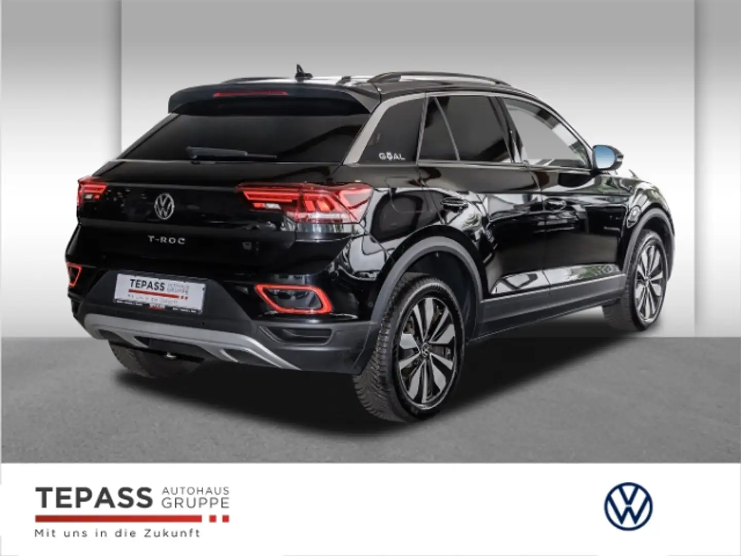 Volkswagen T-Roc 1.0 l TSI Goal KLIMA LED APP PDC Zwart - 2