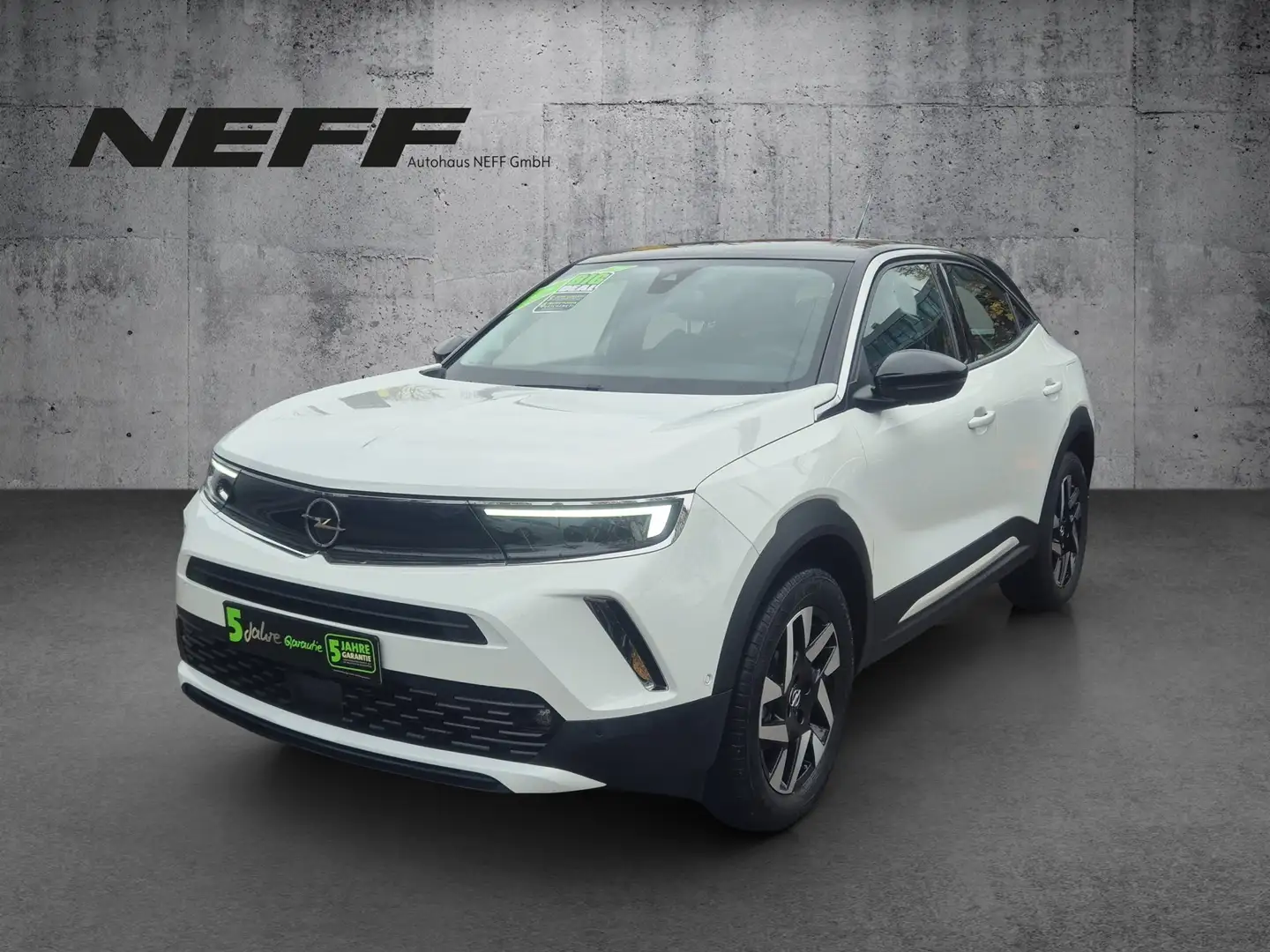 Opel Mokka 1.2 Turbo Elegance LED+SHZ+Fernlichtass. Weiß - 2