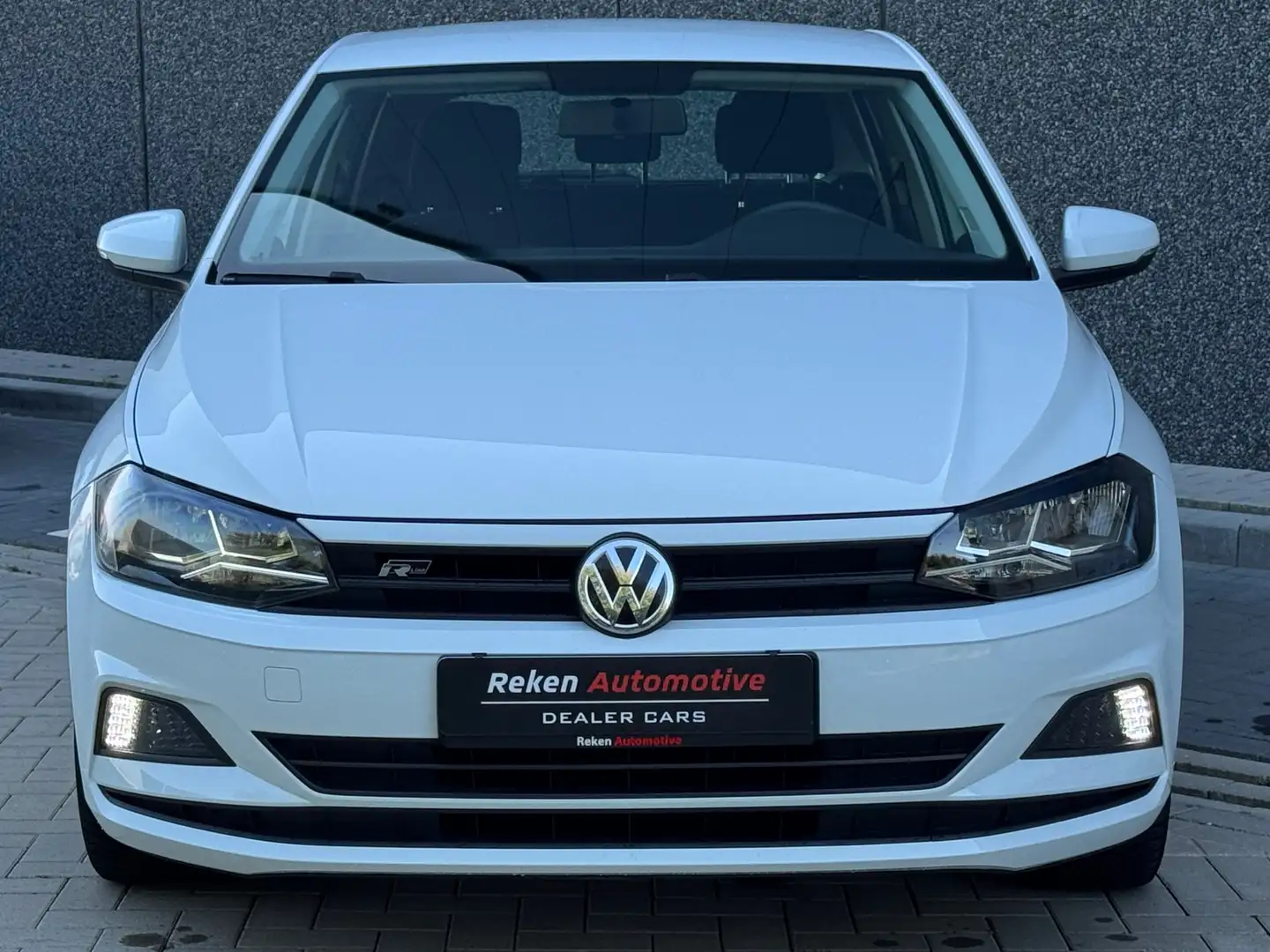 Volkswagen Polo 1.0 TSI R-Line Carplay 18 Inch velgen cruise Blanc - 2
