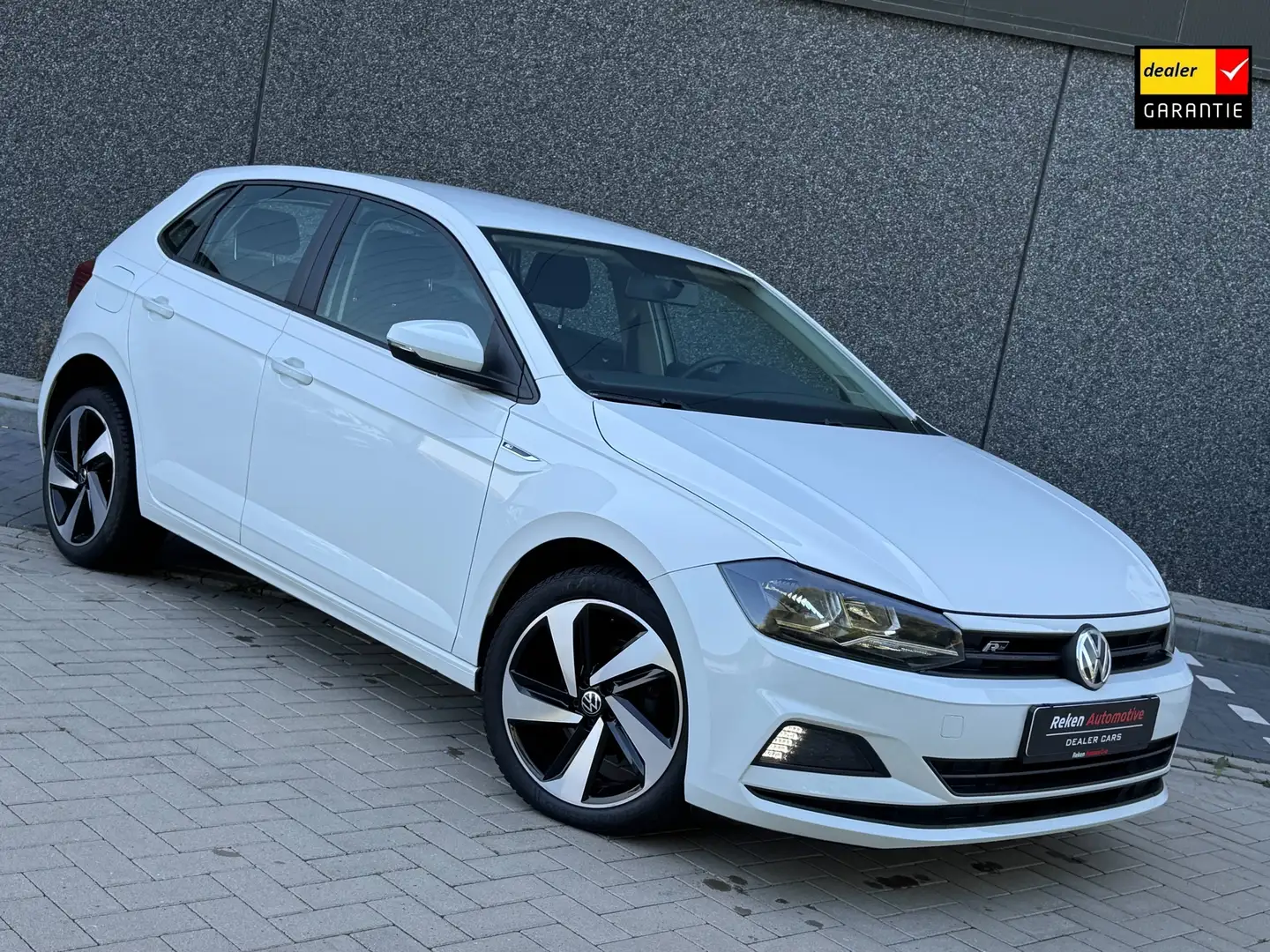 Volkswagen Polo 1.0 TSI R-Line Carplay 18 Inch velgen cruise Blanc - 1
