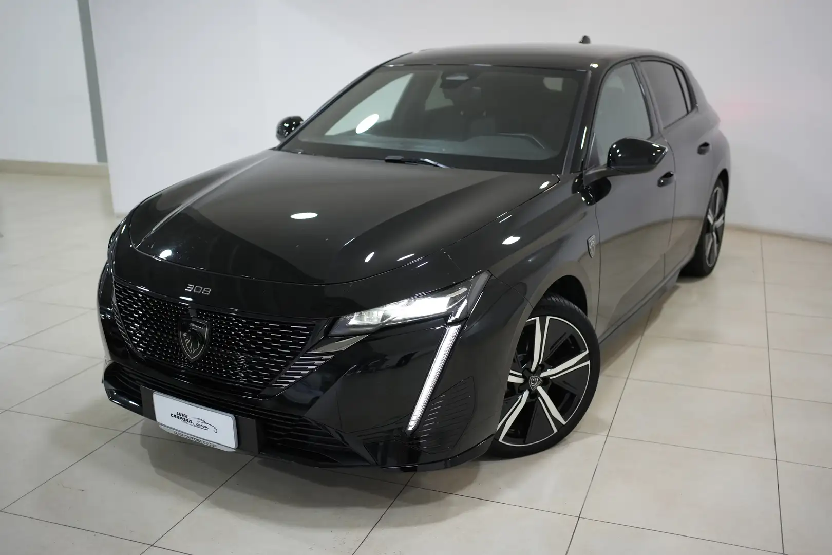 Peugeot 308 Hybrid 136 e-DCS6 GT Nero - 1
