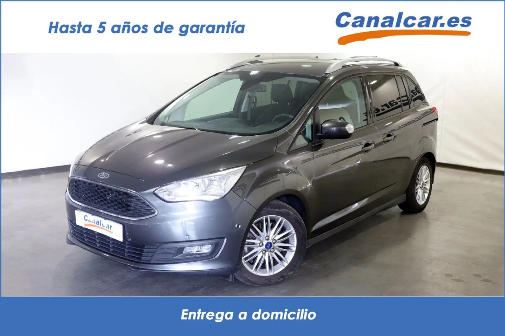 Ford Grand C-Max 1.5TDCi Trend+ 120 Gris - 1