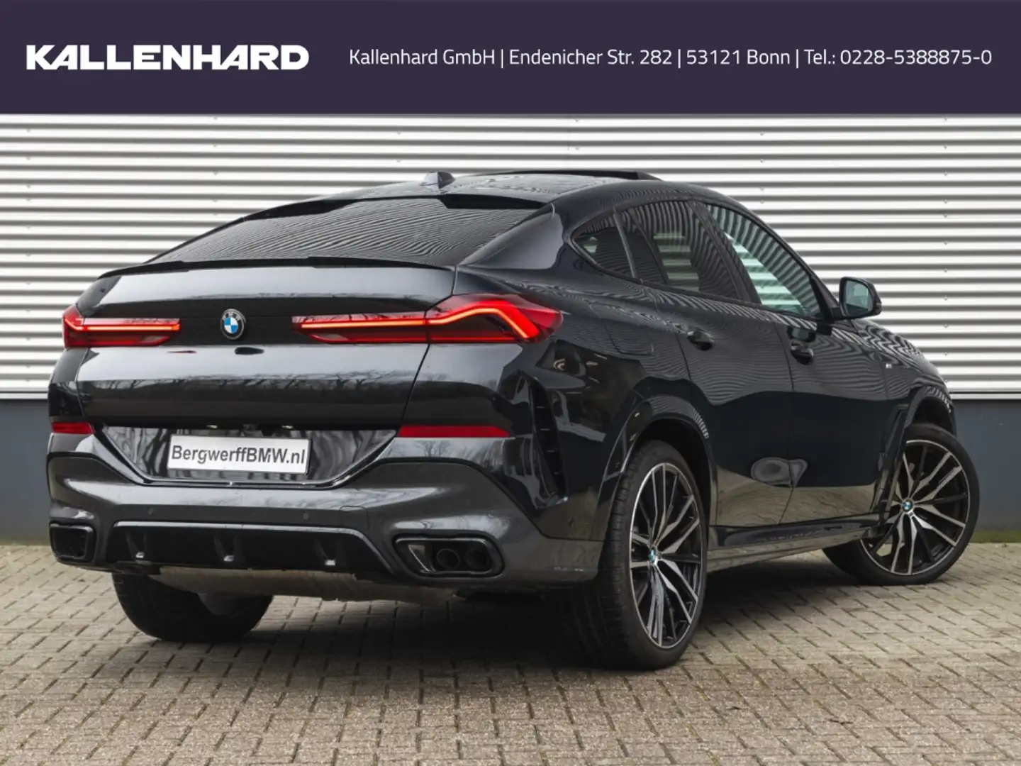 BMW X6 40i xDriveM Sport Pro-Pano-Luftfahrwerk-AHK-Drivin Schwarz - 2