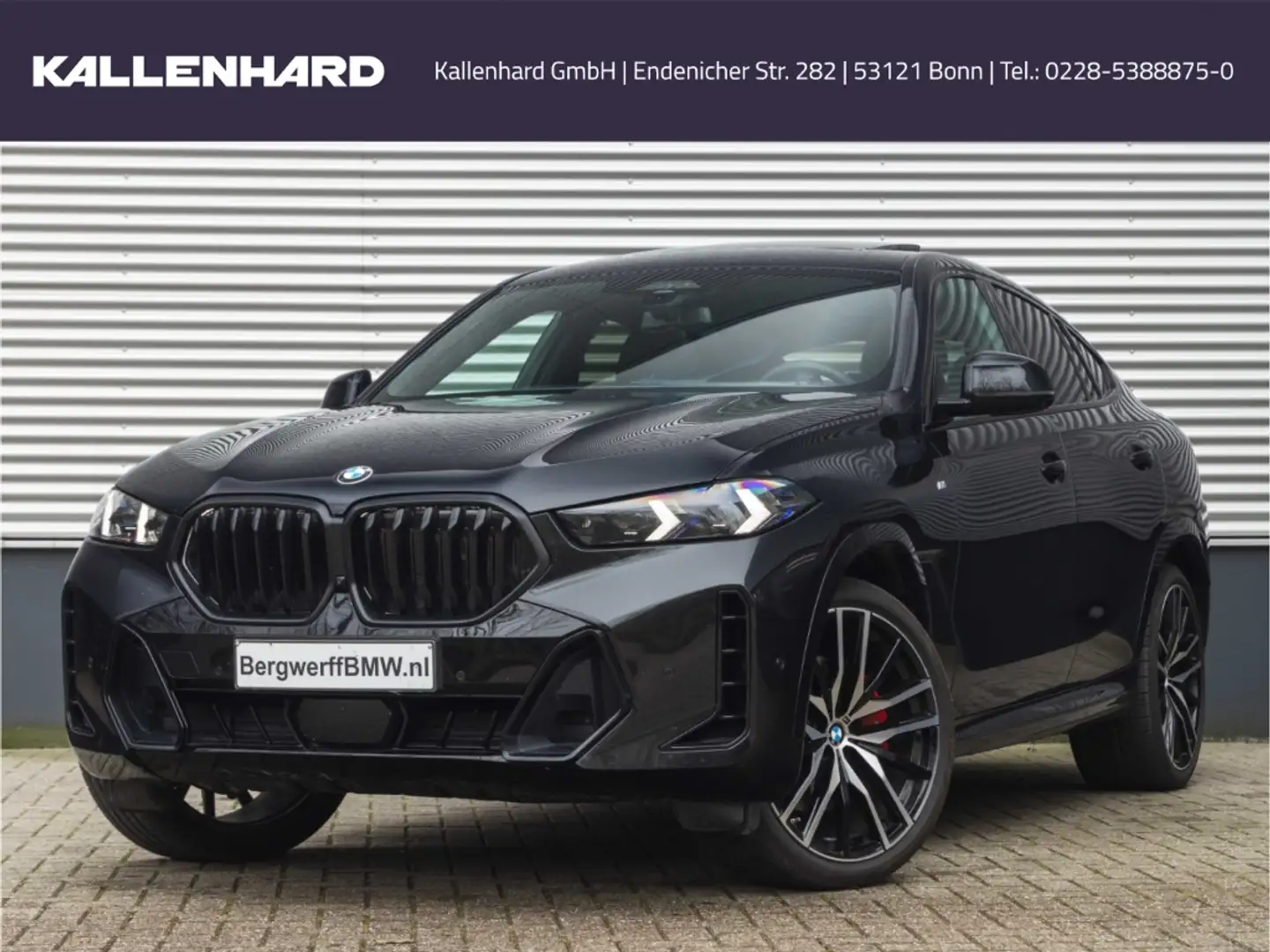 BMW X6 40i xDriveM Sport Pro-Pano-Luftfahrwerk-AHK-Drivin Schwarz - 1