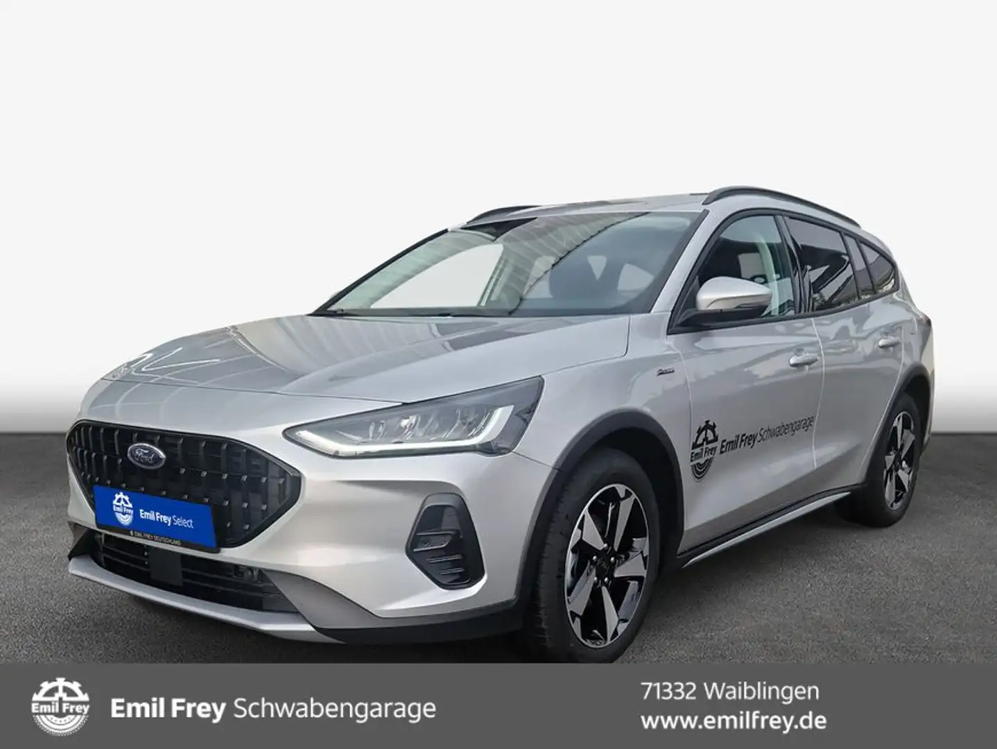 Ford Focus Turnier 1.0 EcoBoost Hybrid Aut. ACTIVE 114 Silber - 1