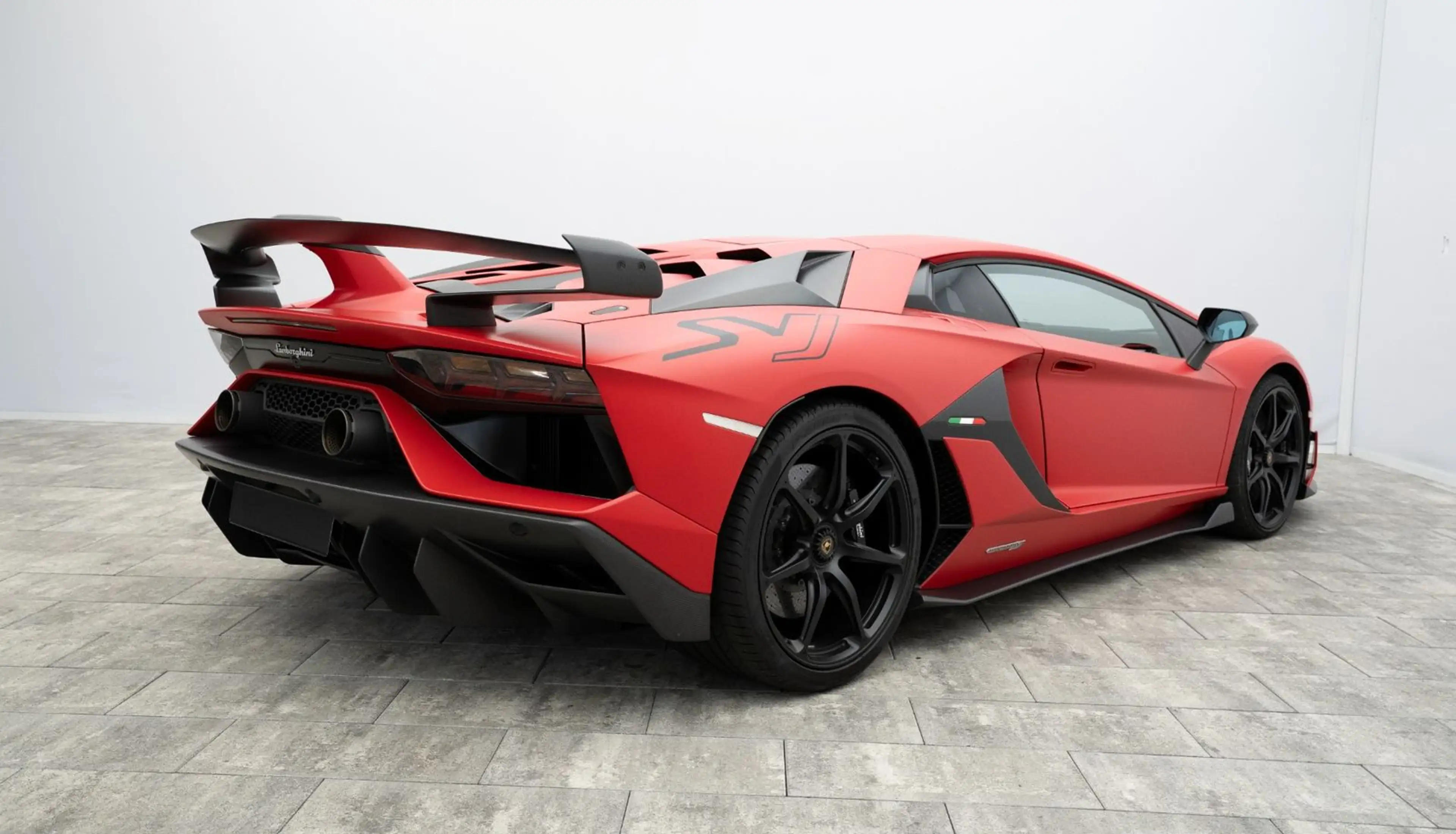 Lamborghini Aventador SVJ Rosso Mimir matt°Liftsystem°Carbon — photo 4