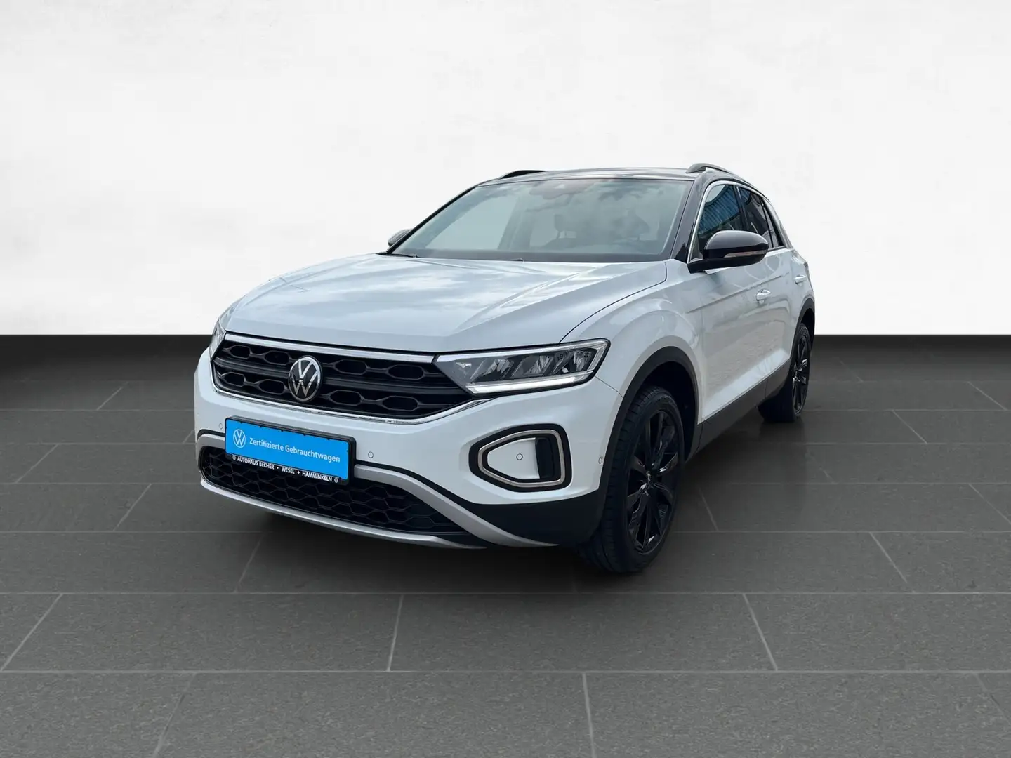 Volkswagen T-Roc Life 1.5 TSI DSG /AHK/Rückfahrk/Sitzhz/LED Weiß - 2