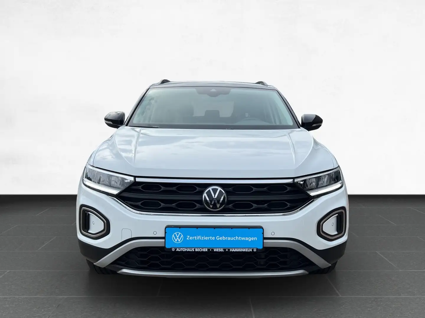Volkswagen T-Roc Life 1.5 TSI DSG /AHK/Rückfahrk/Sitzhz/LED Weiß - 2