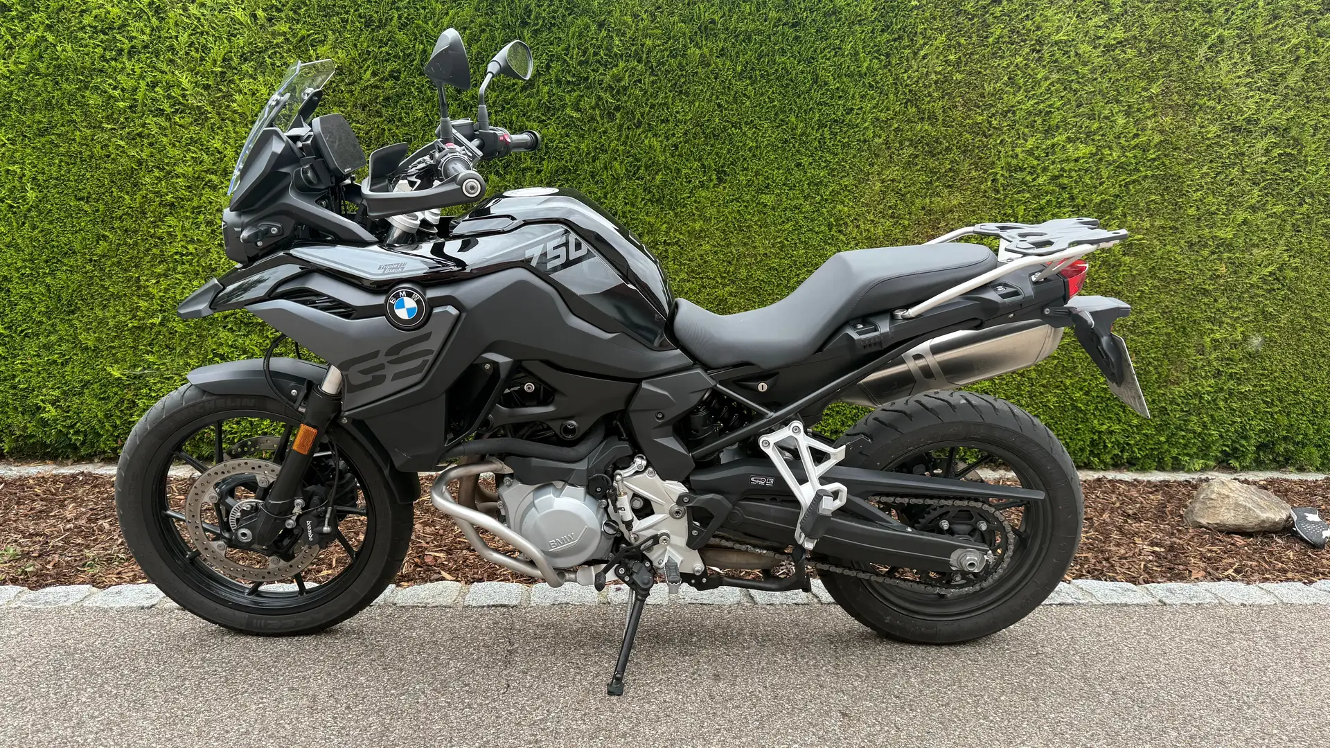 BMW F 750 GS Trible Black mit Tieferlegung Czarny - 2