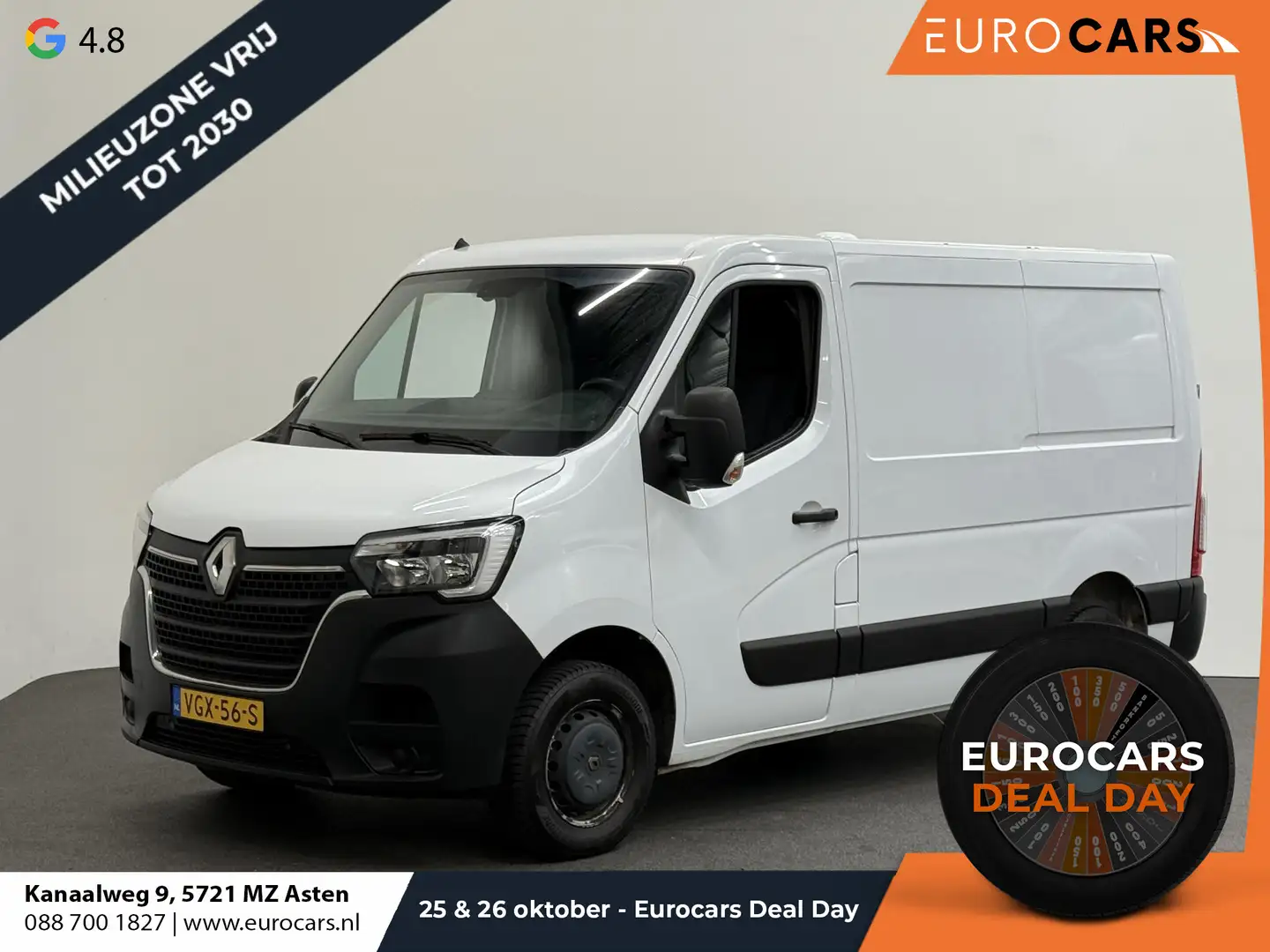 Renault Master 135pk L1H1 Navigatie Cruise control Trekhaak parke Blanc - 1