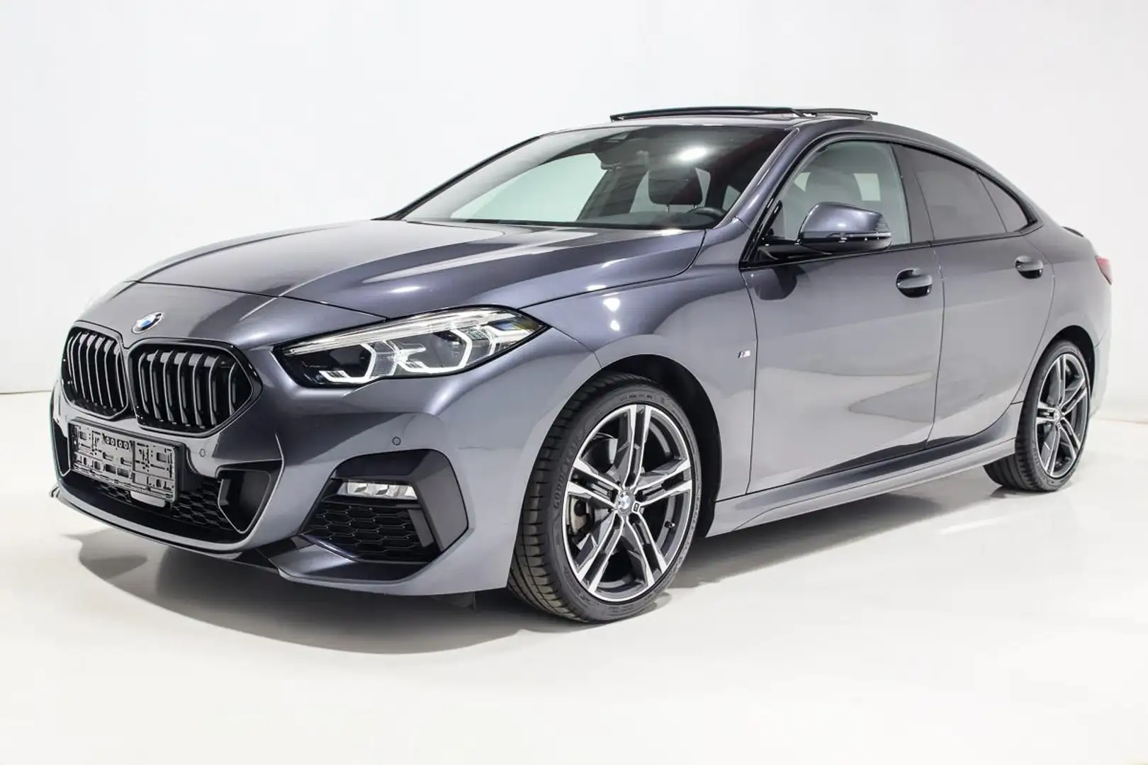 BMW 218 iA GRANCOUPE PACK M TOIT PANO CUIR GPS JA18 Grijs - 2