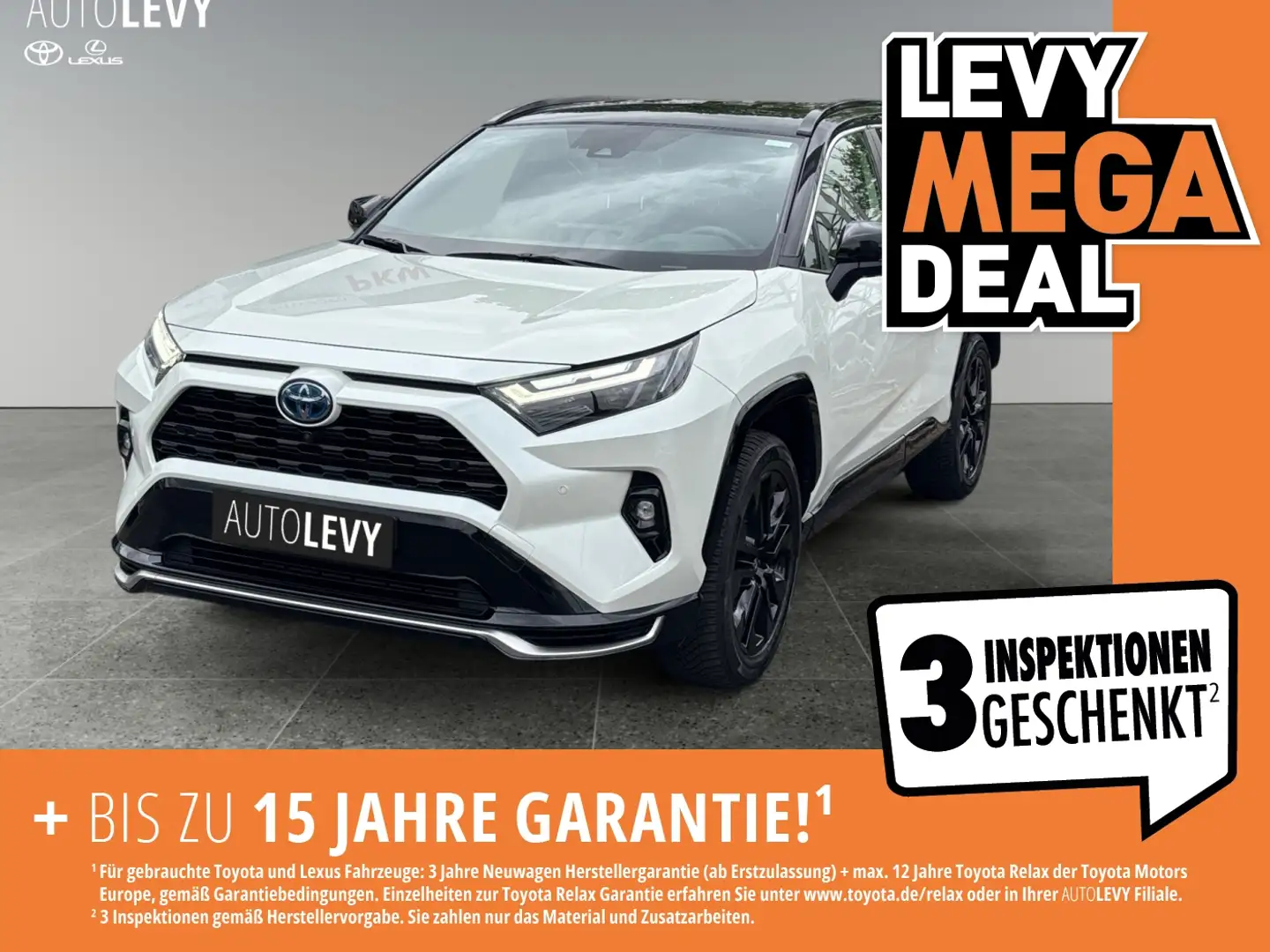 Toyota RAV 4 2.5 Hybrid Style Selection *360* Zwart - 1