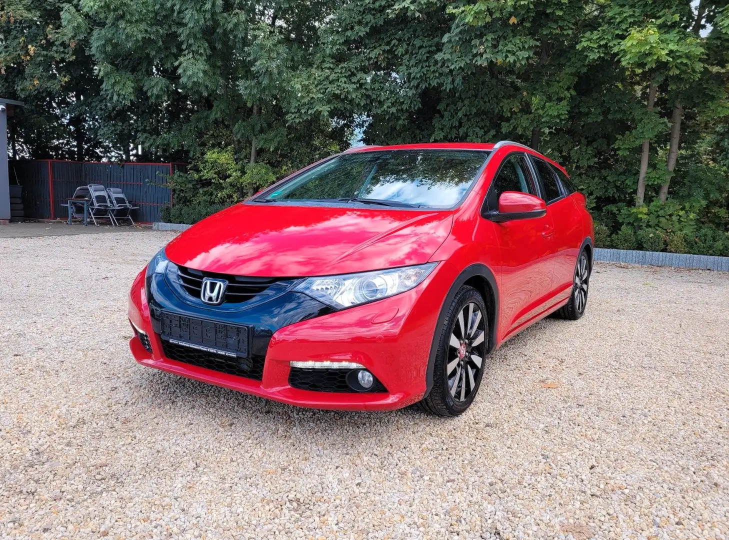 Honda Civic Tourer Lifestyle*SZH*Klimaaut*Temp*LMF*TÜV Rot - 1
