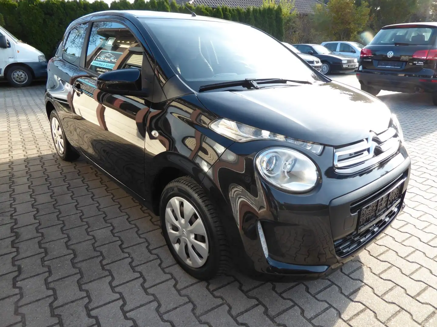 Citroen C1 Feel Klima/1.Hand/wenig Kilometer/HU neu Black - 2