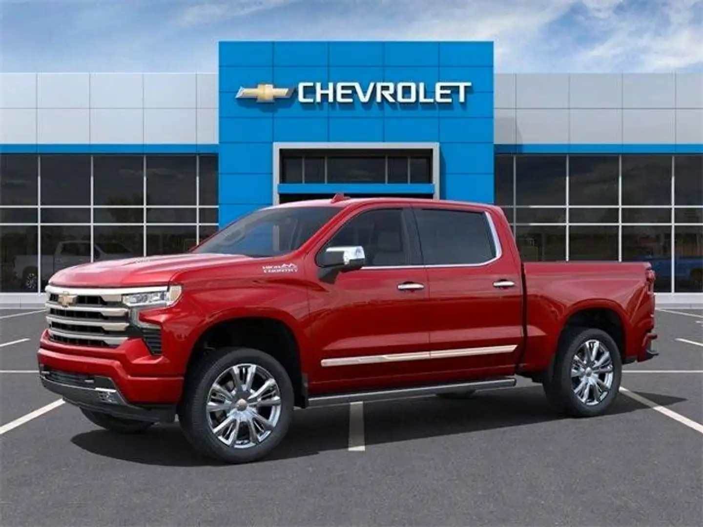 Chevrolet Silverado 1500 High Country 6.2l Finanz.5.99% Червоний - 1